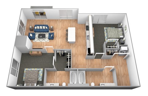Gooseberry River Floor Plan at Shakopee Flats, Shakopee